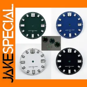 28.5mm Green Luminous Watch Dial for NH35A