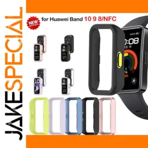 PC Hollow Frame Case for Huawei Band 8-10 Only