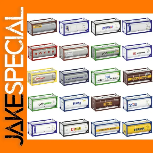 Evemodel C15023 20ft N Scale Tank Container