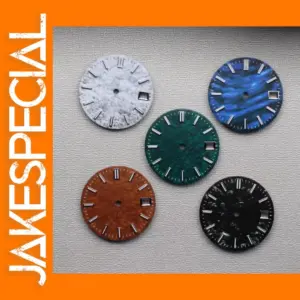 Green Luminous 28.5mm Watch Dial for SKX007