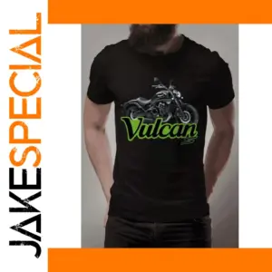 Retro Japan Vulcan S Motorcycle Cotton T-Shirt