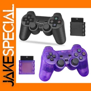 Wireless Game Controller for PS2/PC with Vibration