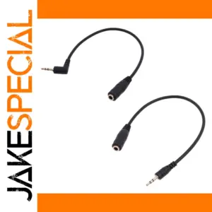 2.5mm to 3.5mm Stereo Audio Extension Cable