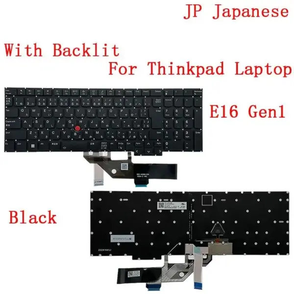 Backlit Keyboard for Lenovo ThinkPad E16 Gen1 - Image 10