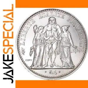 France 1966 10 Francs Commemorative Replica Coin