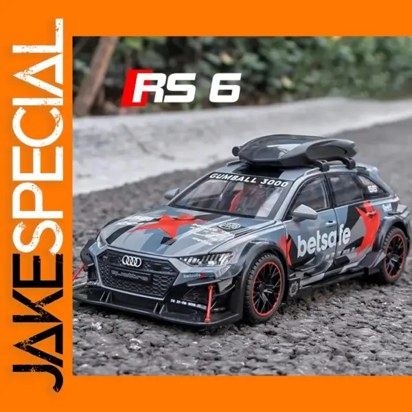 1/24 Audi RS6 Diecast Toy Car Model