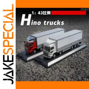 Diecast 1:43 HINO TRUCKS Container Van Model Collection