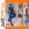 1/12 Female Cosplay Combat Bodysuit for Action Figures