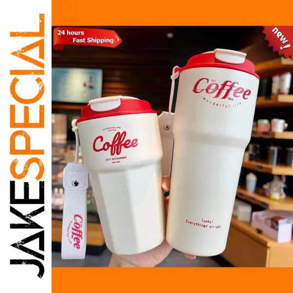 Insulated Stainless Steel Coffee Mug 420ml/620ml