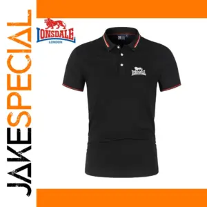 LONSDALE Summer Casual Polo Shirt Men
