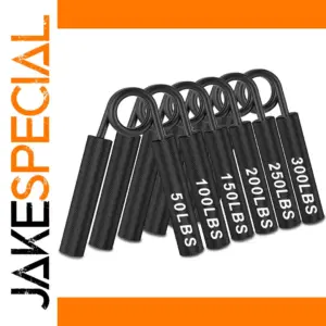 Heavy Duty Metal Grip Strength Trainer for Forearm Building