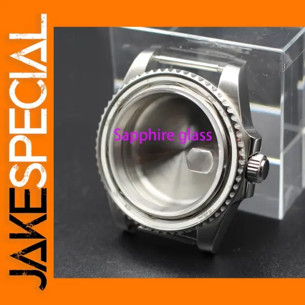 40mm Stainless Steel Watch Case for Movements