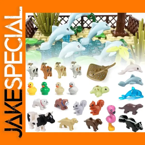 Farm Animal Building Blocks Set for LEGO