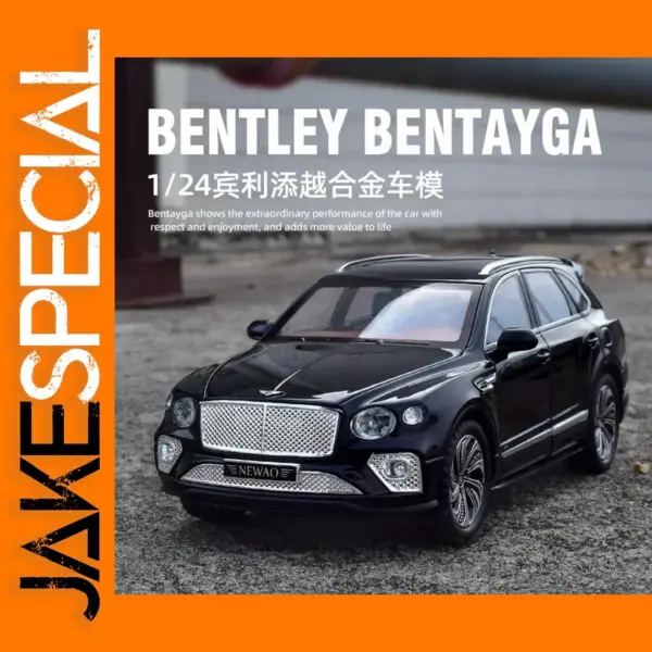 1:24 Scale Bentley Bentayga Diecast Model Car