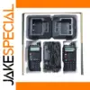 2pcs BAOFENG UV-5R Dual Band Walkie Talkies