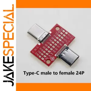 Type-C 24-Pin Test Adapter PCB Board for USB-C Extension