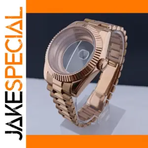 40mm Stainless Steel Watch Case with Strap