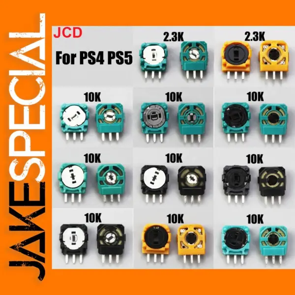 10pcs 3D Analog Sensors for PS4 PS5 Controllers