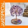 Mini Amethyst Healing Crystal Tree Decor