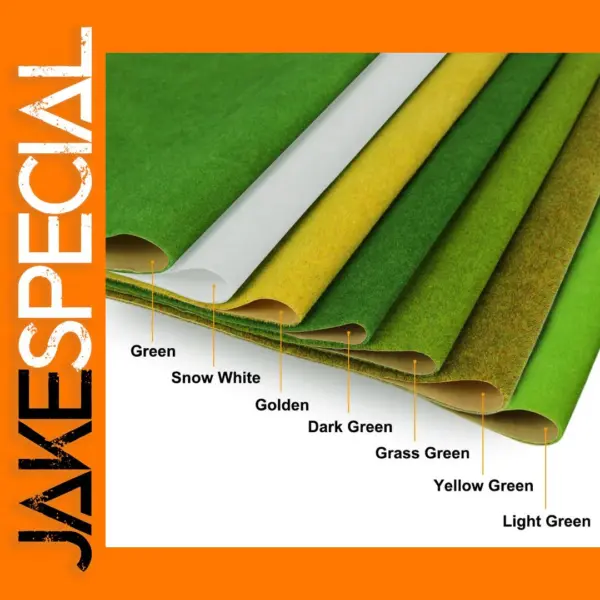 Evemodel Landscape Grass Mat Variety Pack