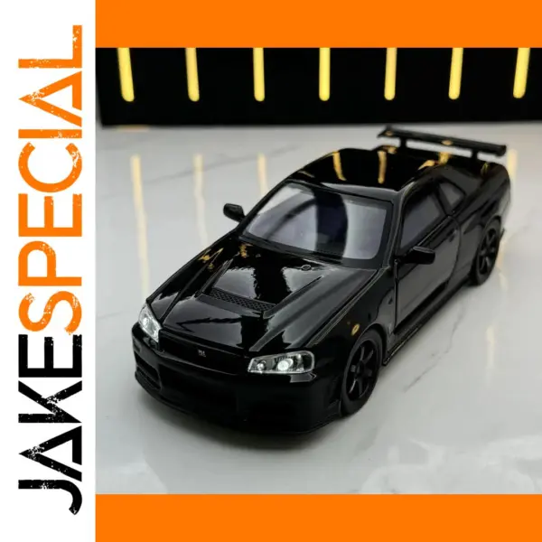 1:32 Nissan Skyline GTR R34 Diecast Model Car