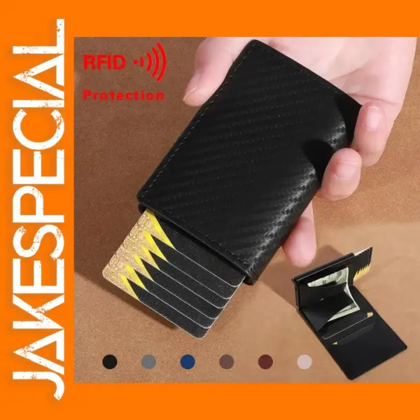 Multi-Functional PU Card Holder Wallet