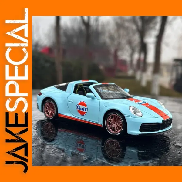 1:32 Porsche 911 Targa 4S Diecast Model Car