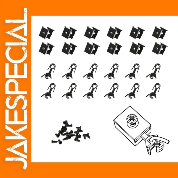 Evemodel 12pcs HO Scale Magnetic Knuckle Couplers
