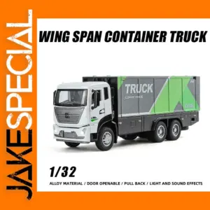 1:32 Scale Diecast Container Truck Model