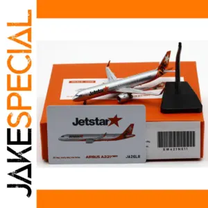 Jetstar Airbus A321neo Scale Model JA26LR