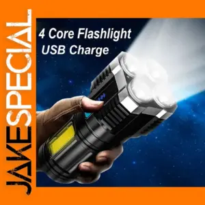 High Power Rechargeable LED Flashlight S-422