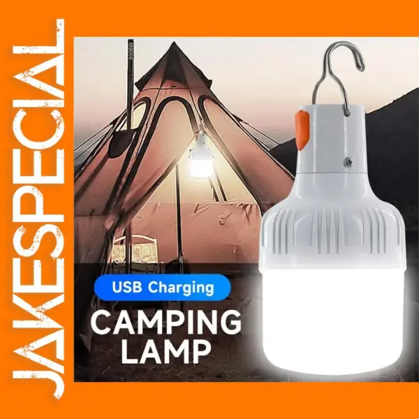 Portable USB Rechargeable LED Camping Lantern