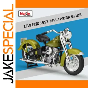 Maisto 1:18 Harre 1953 Hydra Glide Motorcycle Model