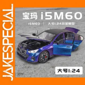 1:24 BMW I5 M60 Metal Diecast Model Car