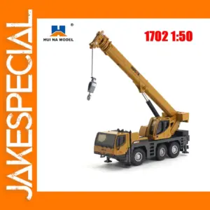 1:50 Alloy Truck-Mounted Crane Model