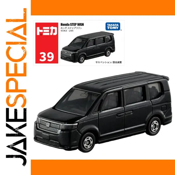 Honda Step WGN Diecast Model Car 1/64 Scale