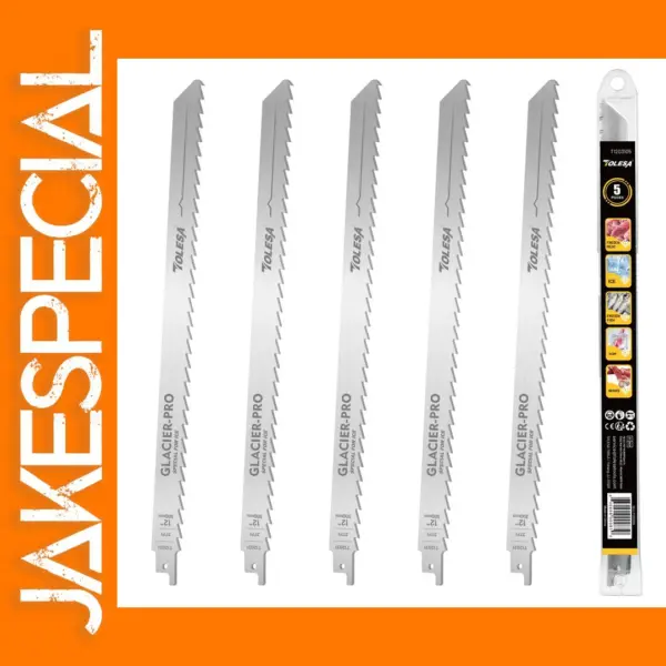 12-Inch 5-Pack Stainless Steel Saw Blades
