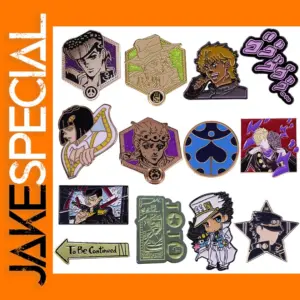 JoJo's Bizarre Adventure Enamel Pin Brooch