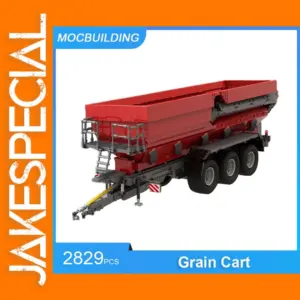 1:17 Scale Grain Cart and MB Trac 1100 Set