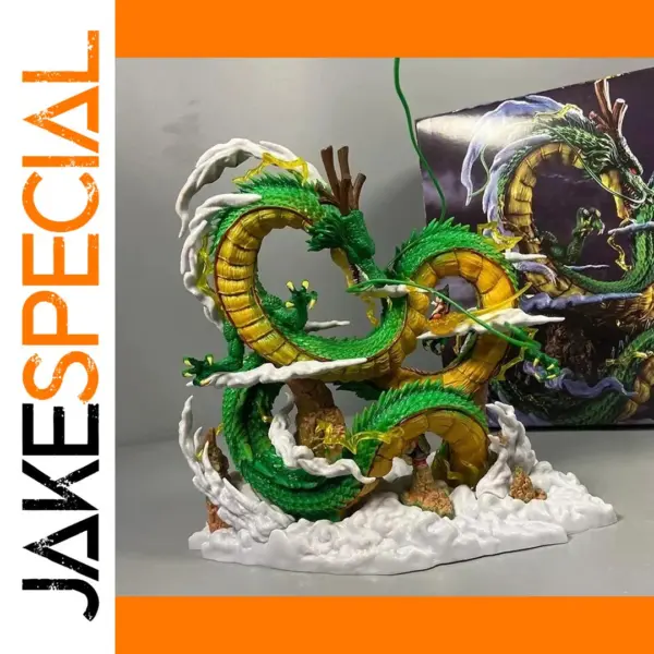 Dragon Ball Z Shenron and Goku Figure 22cm