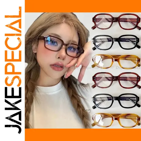 Retro Korean Anti-Blue Light Glasses Frame Unisex