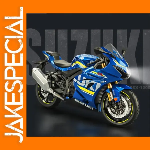 1/9 Scale Suzuki GSX-1000R Diecast Model