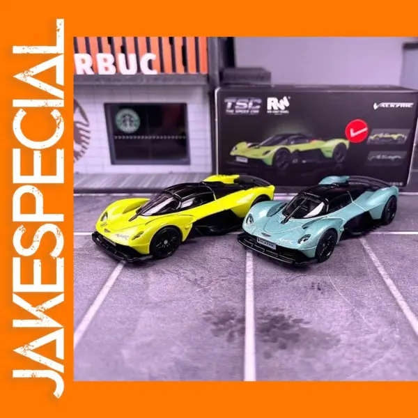 1/64 Scale Aston Martin Valkyrie Diecast Model
