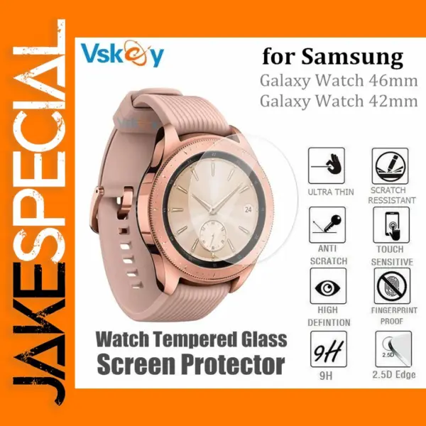 5PCS Tempered Glass for Samsung Galaxy Watch
