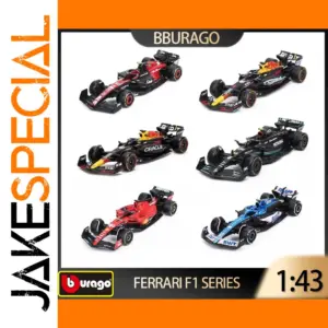 Bburago 1:43 F1 Racing Car Model Red Bull RB20
