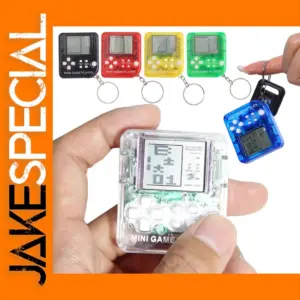 Mini Handheld Game Console with Keychain