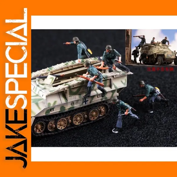 1:72 Scale German Sd.Kfz.251 Soldier Models
