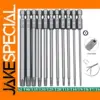 11-Piece S2 Steel Torx Security Bit Set