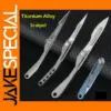 Titanium Alloy Folding Scalpel Knife with Blades