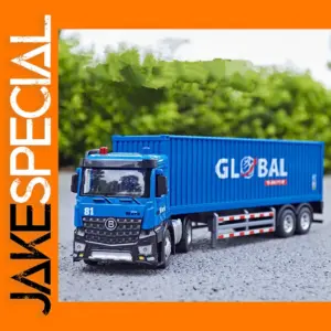 1:24 Alloy Large Container Truck Model